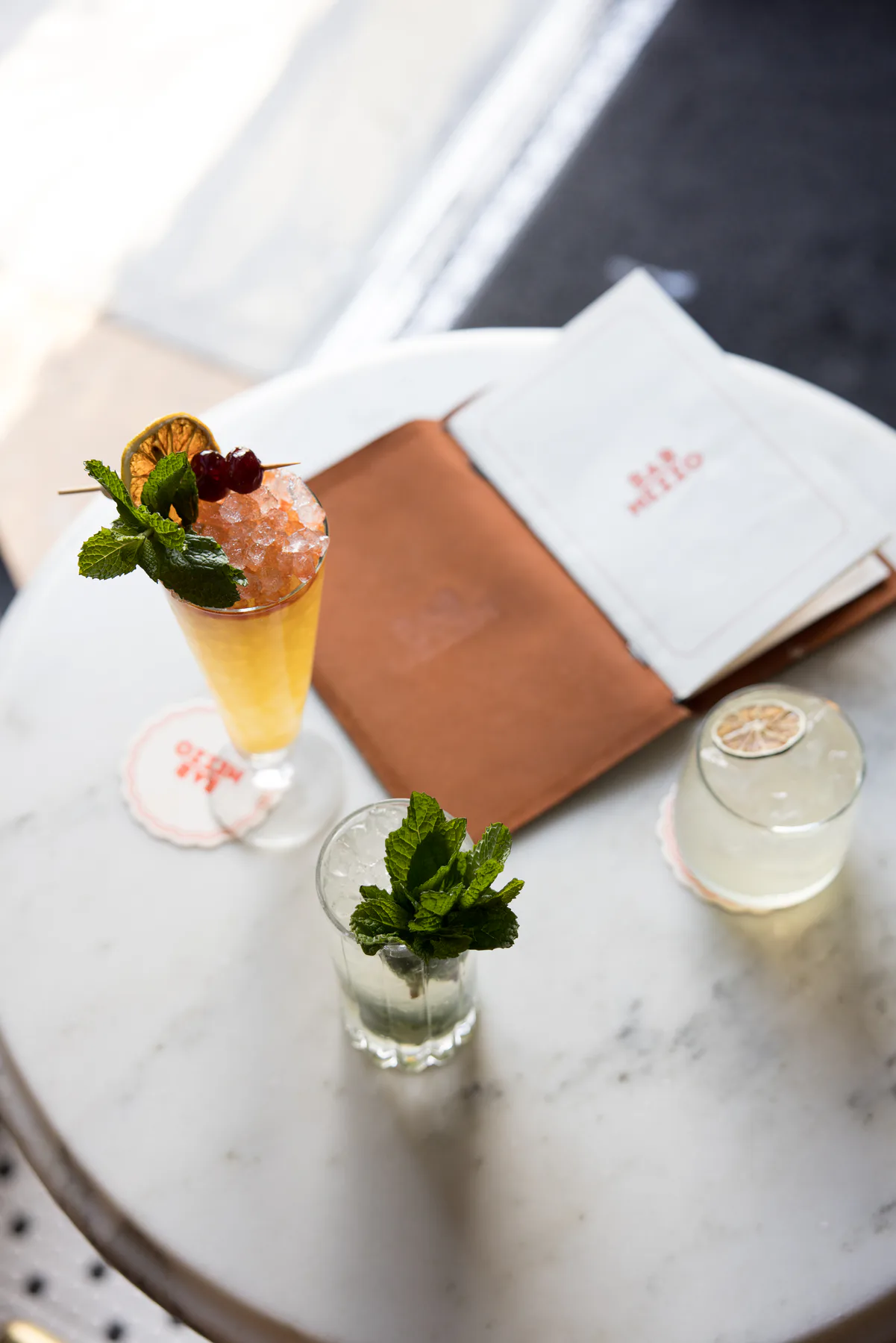Cocktail bar photography for Bar Mezzo in St. Petersburg, Florida — image 8