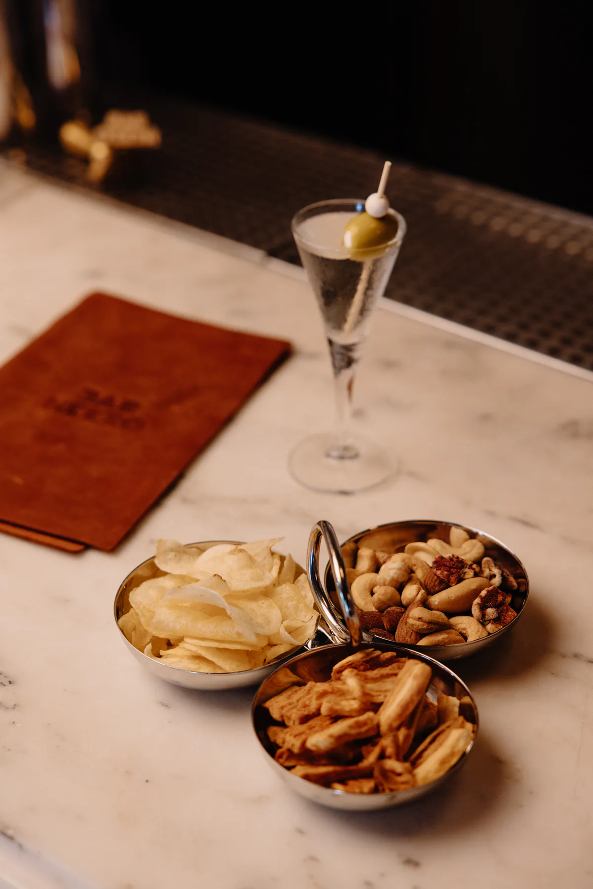 Cocktail bar photography for Bar Mezzo in St. Petersburg, Florida — image 34