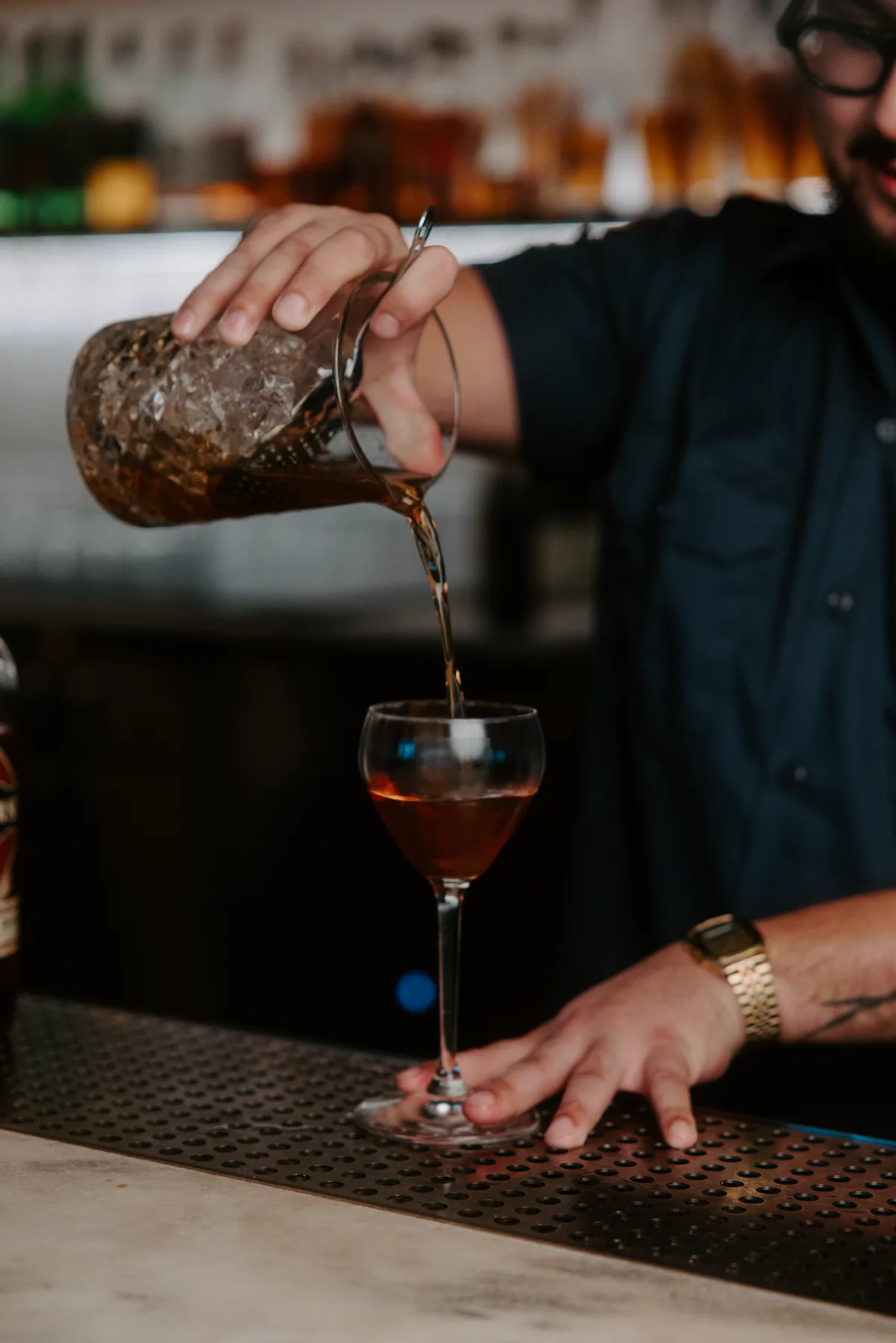 Cocktail bar photography for Bar Mezzo in St. Petersburg, Florida — image 52