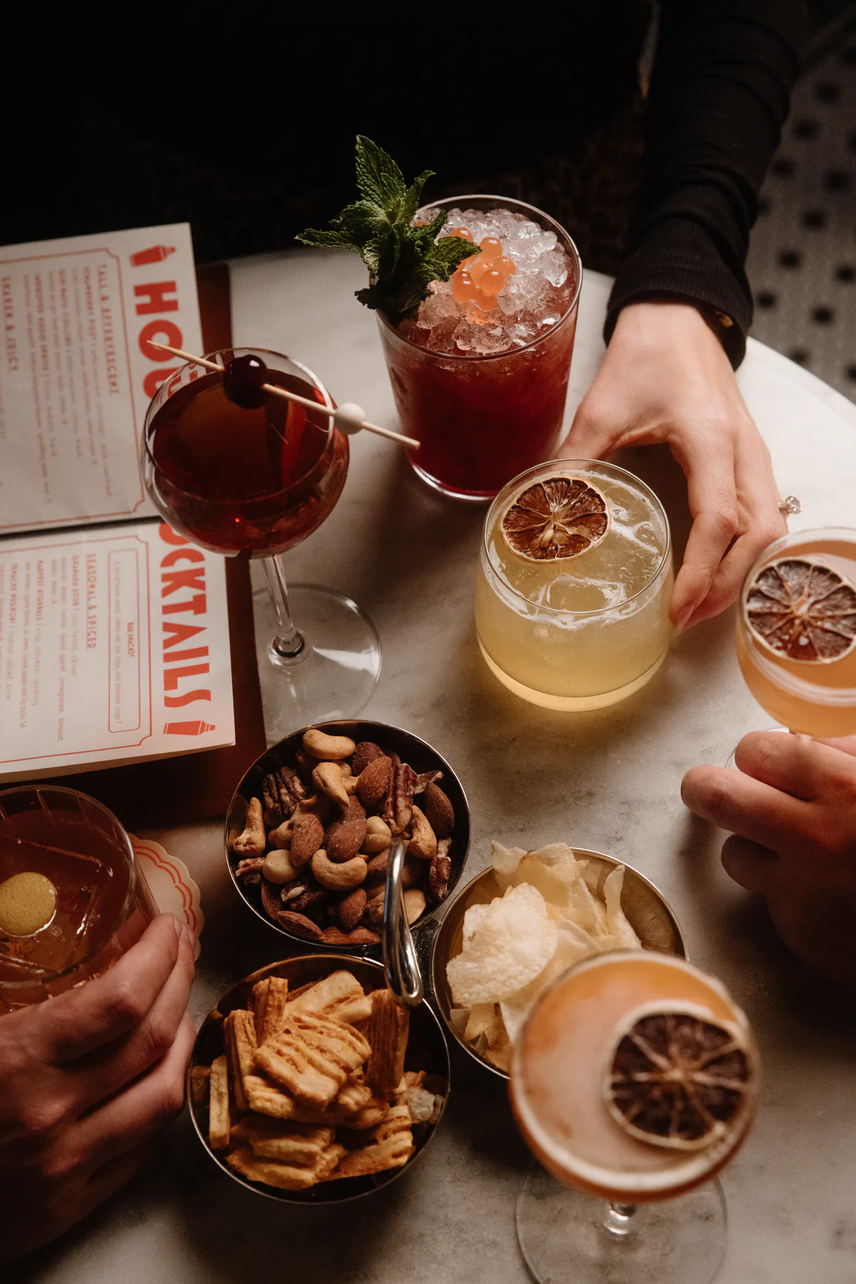 Cocktail bar photography for Bar Mezzo in St. Petersburg, Florida — image 61
