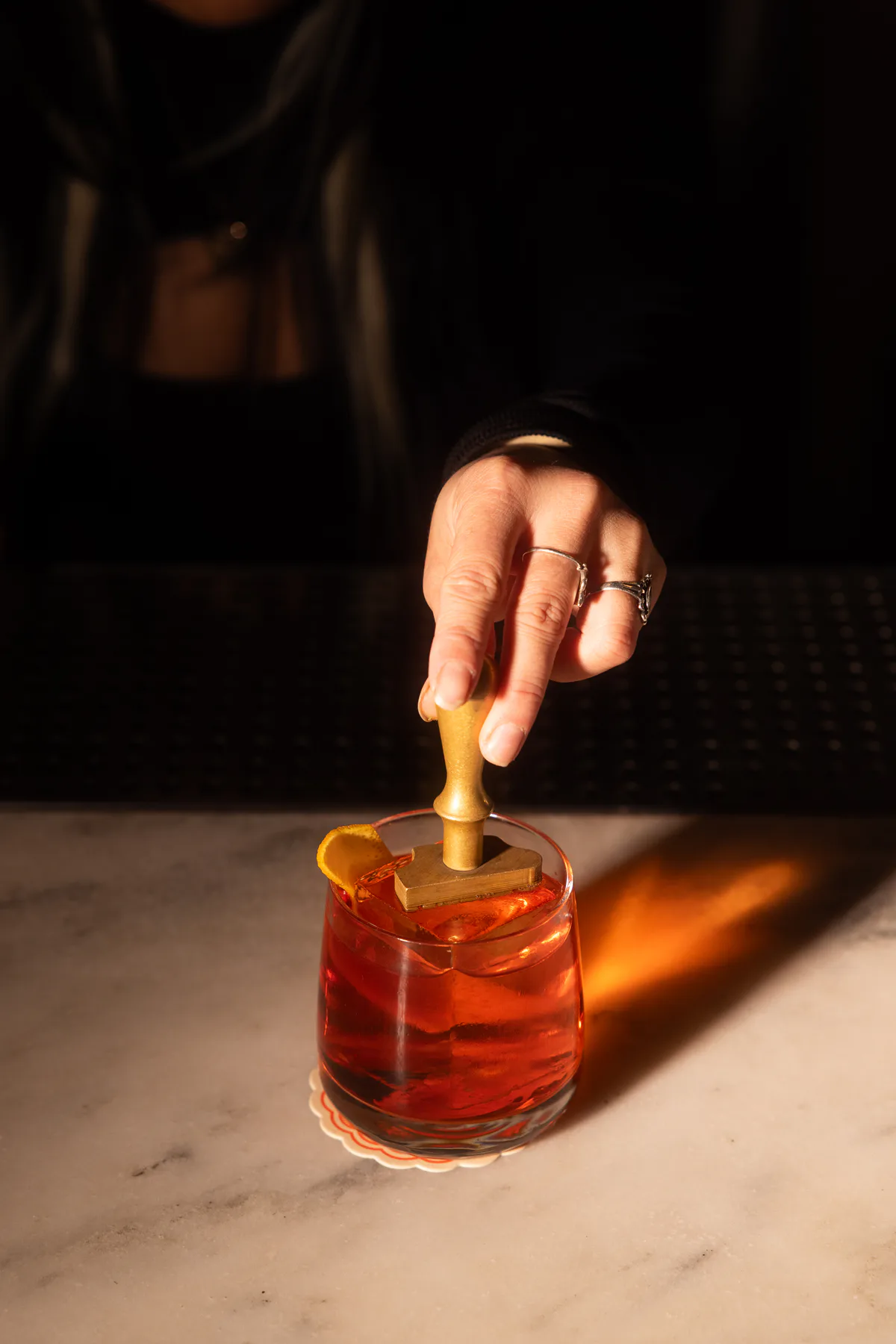 Cocktail bar photography for Bar Mezzo in St. Petersburg, Florida — image 69