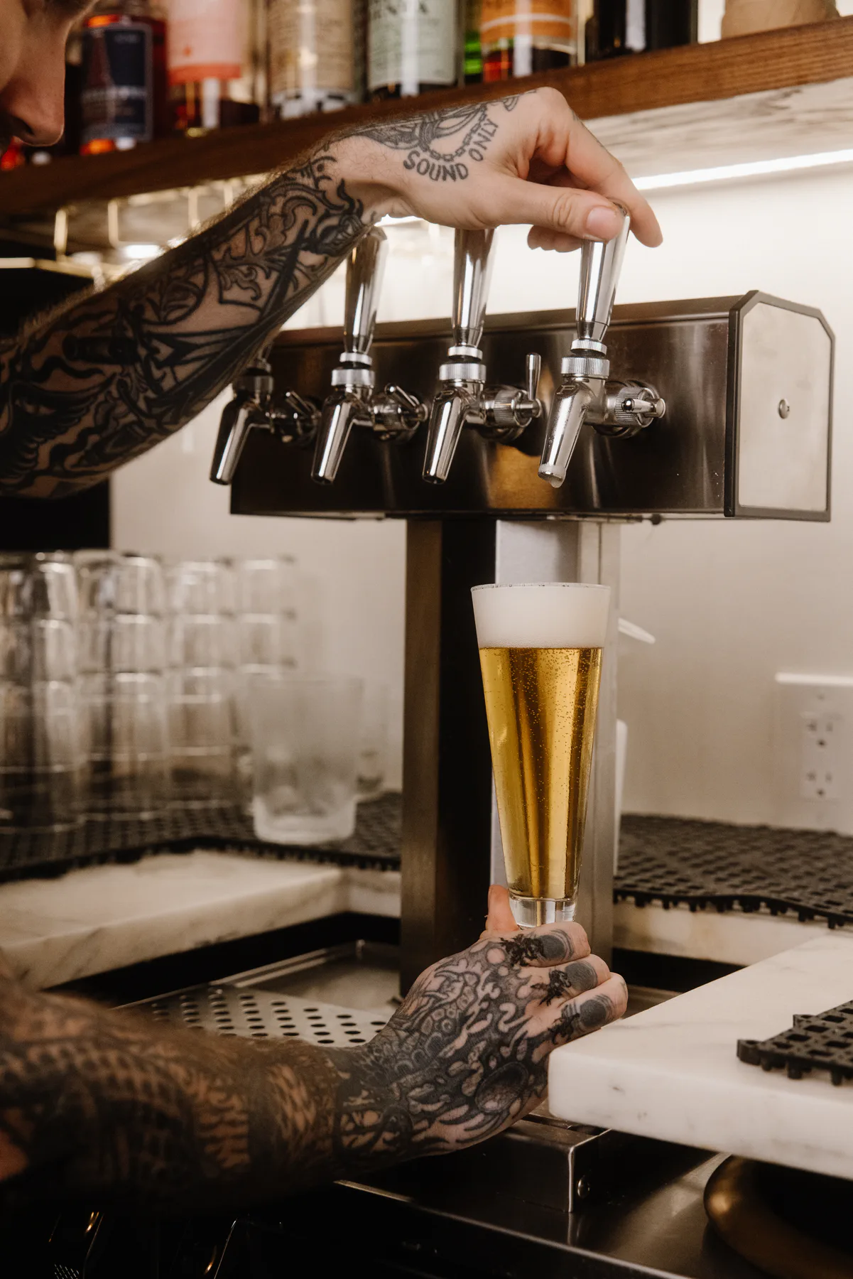 Cocktail bar photography for Bar Mezzo in St. Petersburg, Florida — image 85