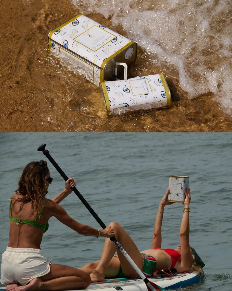 Instagram carousel slide designed by Orange Grove Social for Fancy Peasant Greek olive oil — image 11