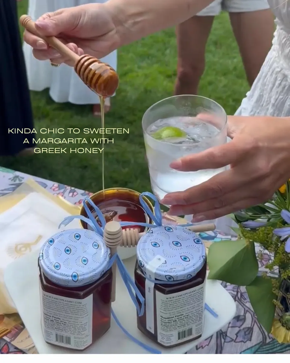 Instagram carousel slide designed by Orange Grove Social for Fancy Peasant Greek olive oil — image 19