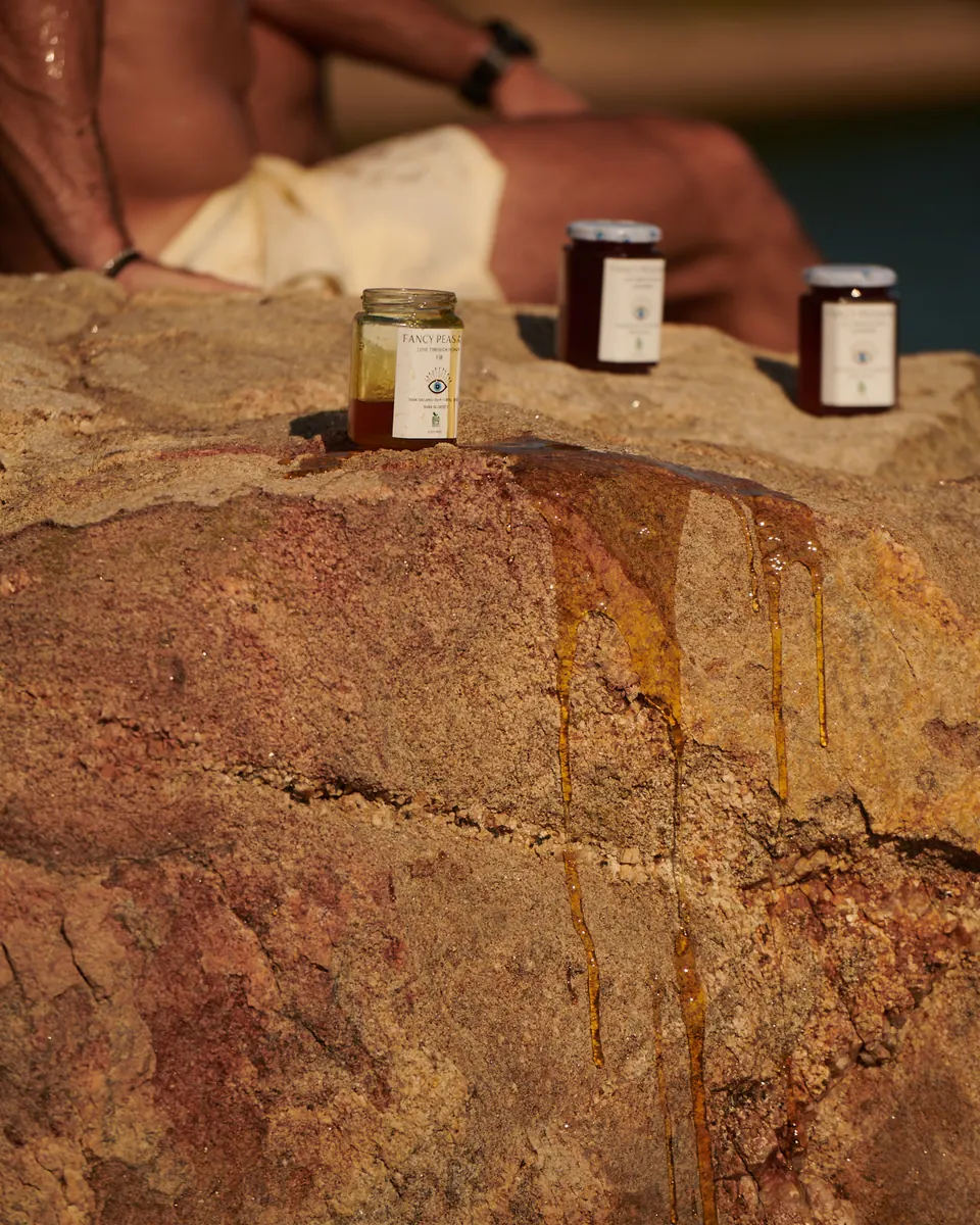 Instagram carousel slide designed by Orange Grove Social for Fancy Peasant Greek olive oil — image 27