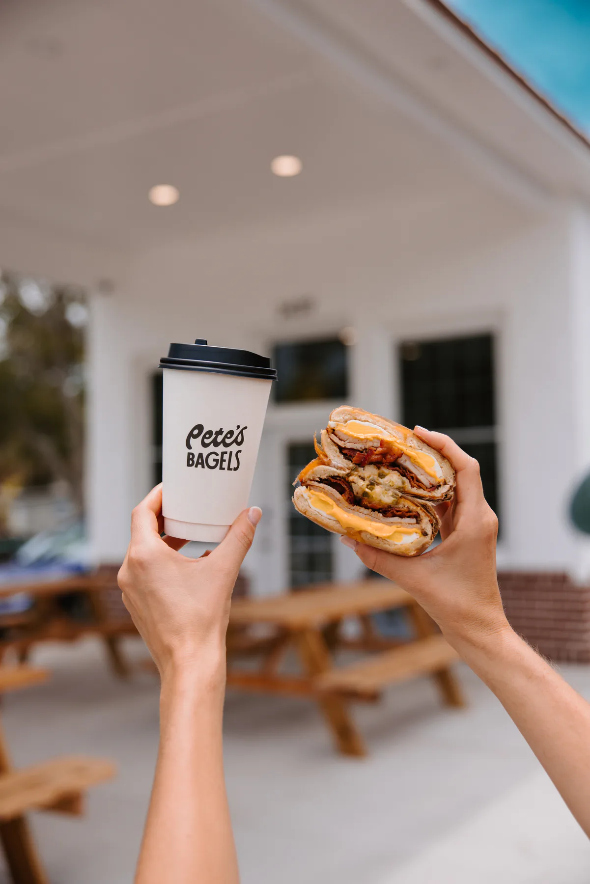 Restaurant and food photography for Pete's Bagels in St. Petersburg, Florida — image 49